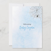 ハロウィーンボーイベビーシャワーベビーが醸造している 招待状 (裏面)