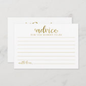 ハロウィーンボーイ赤ちゃんシャワーアドバイスカード 招待状 (正面/裏面)