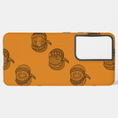 ハロウィーンボーホーゼンタン®パンプキン秋 SAMSUNG GALAXYケース (裏面横)