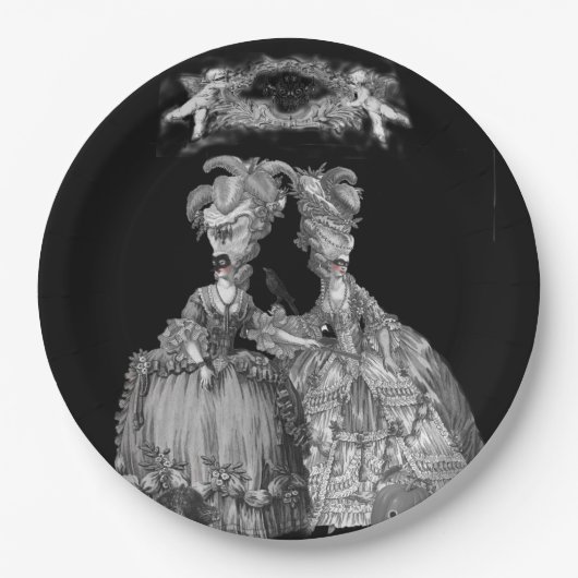 ハロウィーンボール ペーパープレート (正面)