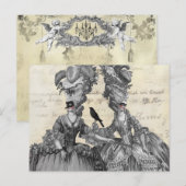 ハロウィーンボール ポストカード (正面/裏面)