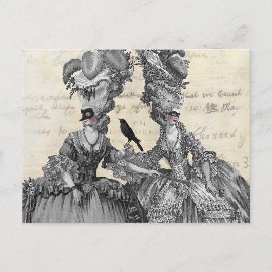 ハロウィーンボール ポストカード (正面)