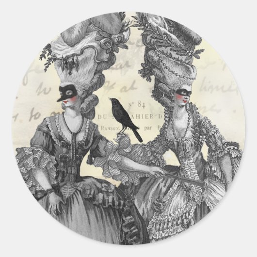 ハロウィーンボール ラウンドシール (正面)