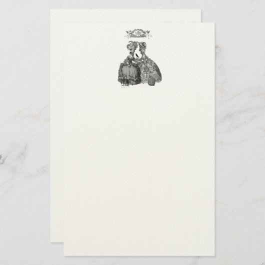 ハロウィーンボール 便箋 (正面/裏面)