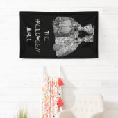 ハロウィーンボール（黒） 横断幕 (インサイチュ)