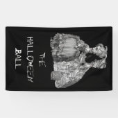 ハロウィーンボール（黒） 横断幕 (横)