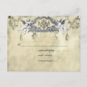 ハロウィーンボールRSVP インビテーションポストカード (裏面)