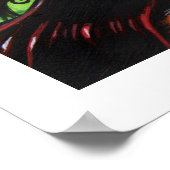 ハロウィーンポスターウィッチキャットバイモリー・ハリソン ポスター (角)