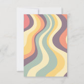 ハロウィーンポスターオレンジ 招待状 (裏面)