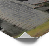 ハロウィーンポスター配車ファームシリーズプリント1A ポスター (角)