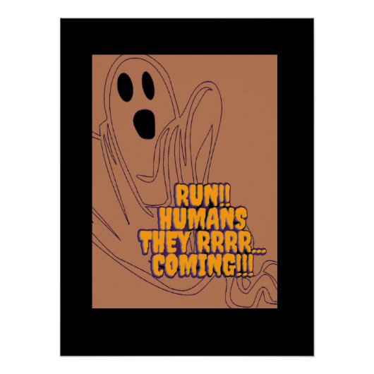 ハロウィーンポスター1 ポスター (正面)