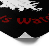 ハロウィーンポスター |ブーがあなたを見ている ポスター (角)