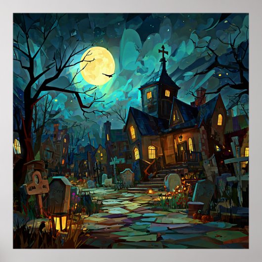 ハロウィーンポスター ポスター (正面)