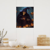 ハロウィーンポスター ポスター (キッチン)