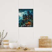 ハロウィーンポスター ポスター (キッチン)