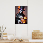 ハロウィーンポスター ポスター (キッチン)