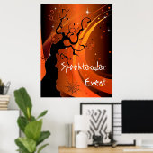 ハロウィーンポスター ポスター (ホームオフィス)