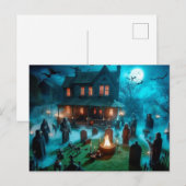 ハロウィーンポストカード、紙:マット、 ポストカード (正面/裏面)