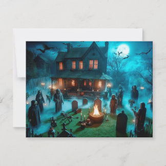 ハロウィーンポストカード、紙：マット、 ポストカード