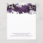 ハロウィーンポットラックパーティー チラシ (裏面)