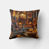 ハロウィーンポーチ&ブラックロッカー クッション (裏面)