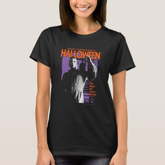 ハロウィーンマイケルポップ・アートのマイヤーズ Tシャツ (正面)