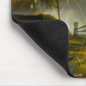 ハロウィーンマウスパッ幽霊のよく出るド/シーン マウスパッド (コーナー)