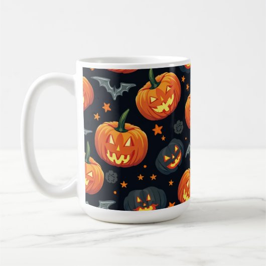ハロウィーンマグカップ コーヒーマグカップ (左)