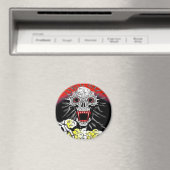 ハロウィーンマグネット食べスケルトンのバター付きポップコーン マグネット (インサイチュ (食洗機))