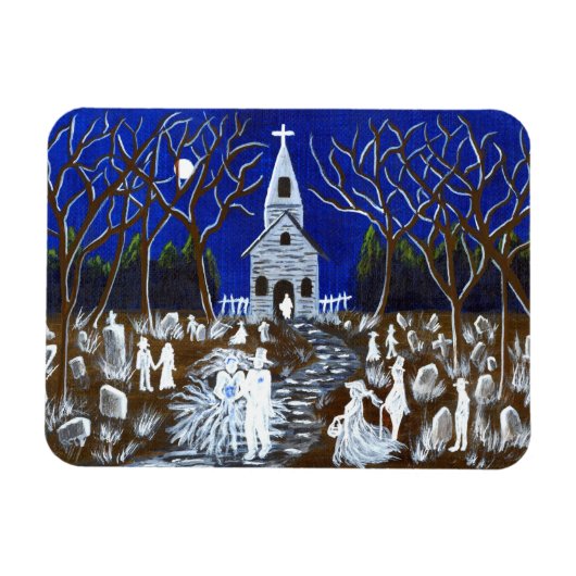 ハロウィーンマグネット「永遠に自分」 マグネット (横)