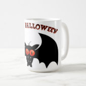 ハロウィーンマグ/こうもり コーヒーマグカップ (正面右)