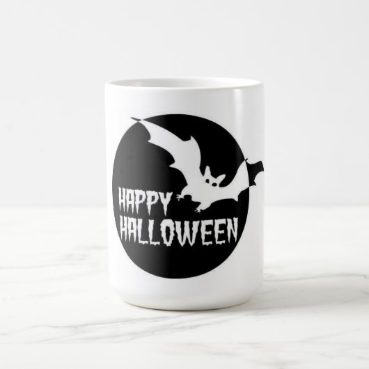 ハロウィーンマグ/こうもり コーヒーマグカップ (中央)
