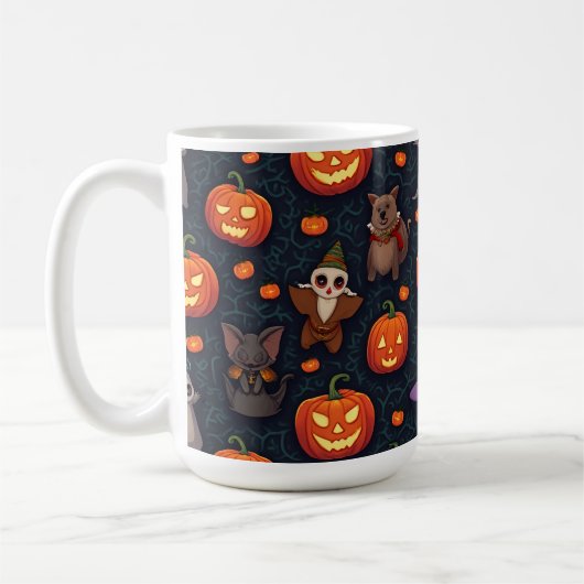 ハロウィーンマグ コーヒーマグカップ (左)