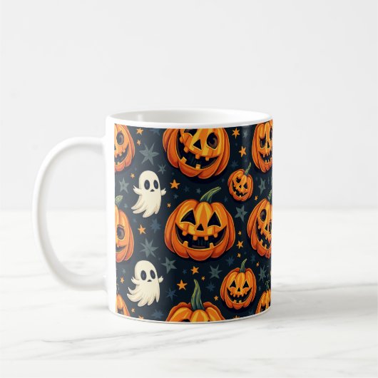 ハロウィーンマグ コーヒーマグカップ (左)