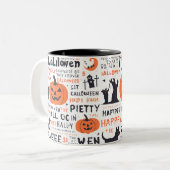 ハロウィーンマグ ツートーンマグカップ (正面左)