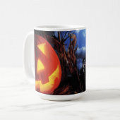 ハロウィーンマグ/パンプキン コーヒーマグカップ (正面左)