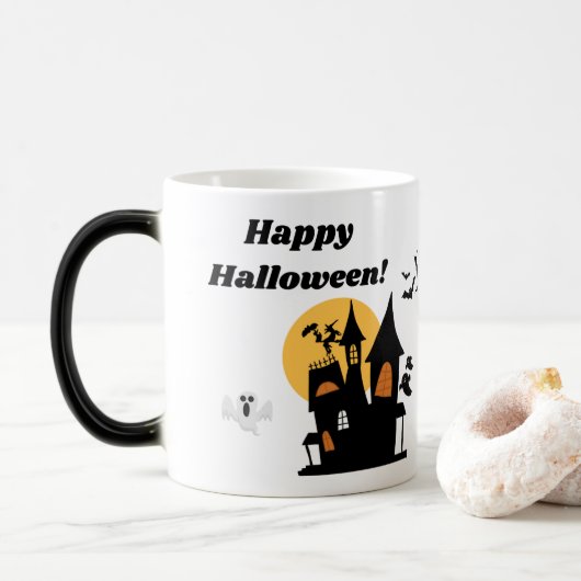 ハロウィーンマグ モーフィングマグカップ (ドーナツ)