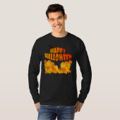 ハロウィーンマスカレードグラフィックス Tシャツ (正面フル)