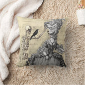 ハロウィーンマスカレードボール装飾用クッション クッション (ブランケット)