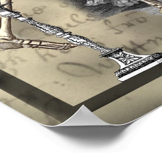 ハロウィーンマスカレードボール ポスター (角)