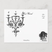 ハロウィーンマスカレードボール ポストカード (裏面)