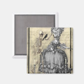 ハロウィーンマスカレードボール マグネット (正面/裏面)