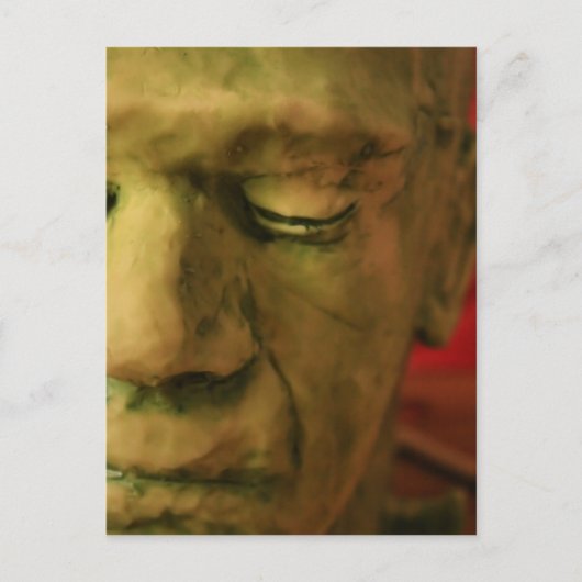 ハロウィーンマスク葉書 ポストカード (正面)