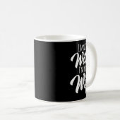 ハロウィーンマッチングおもしろい私は魔女ではない私はY コーヒーマグカップ (正面右)