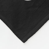 ハロウィーンマッチングおもしろい私は魔女ではない私はY フリースブランケット (角)