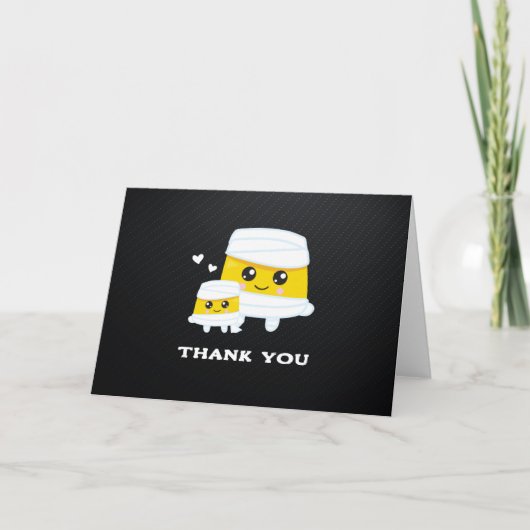 ハロウィーンママの赤ちゃんシャワー サンキューカード (正面)