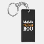ハロウィーンママは私のブー誕生日 キーホルダー (正面左)