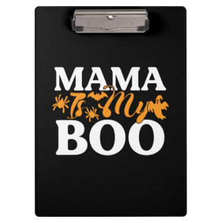 ハロウィーンママは私のブー誕生日 クリップボード
