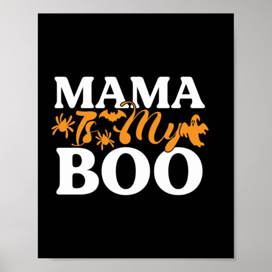 ハロウィーンママは私のブー誕生日 ポスター (正面)