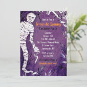 ハロウィーンママパーティの招待状 招待状 (スタンド正面)